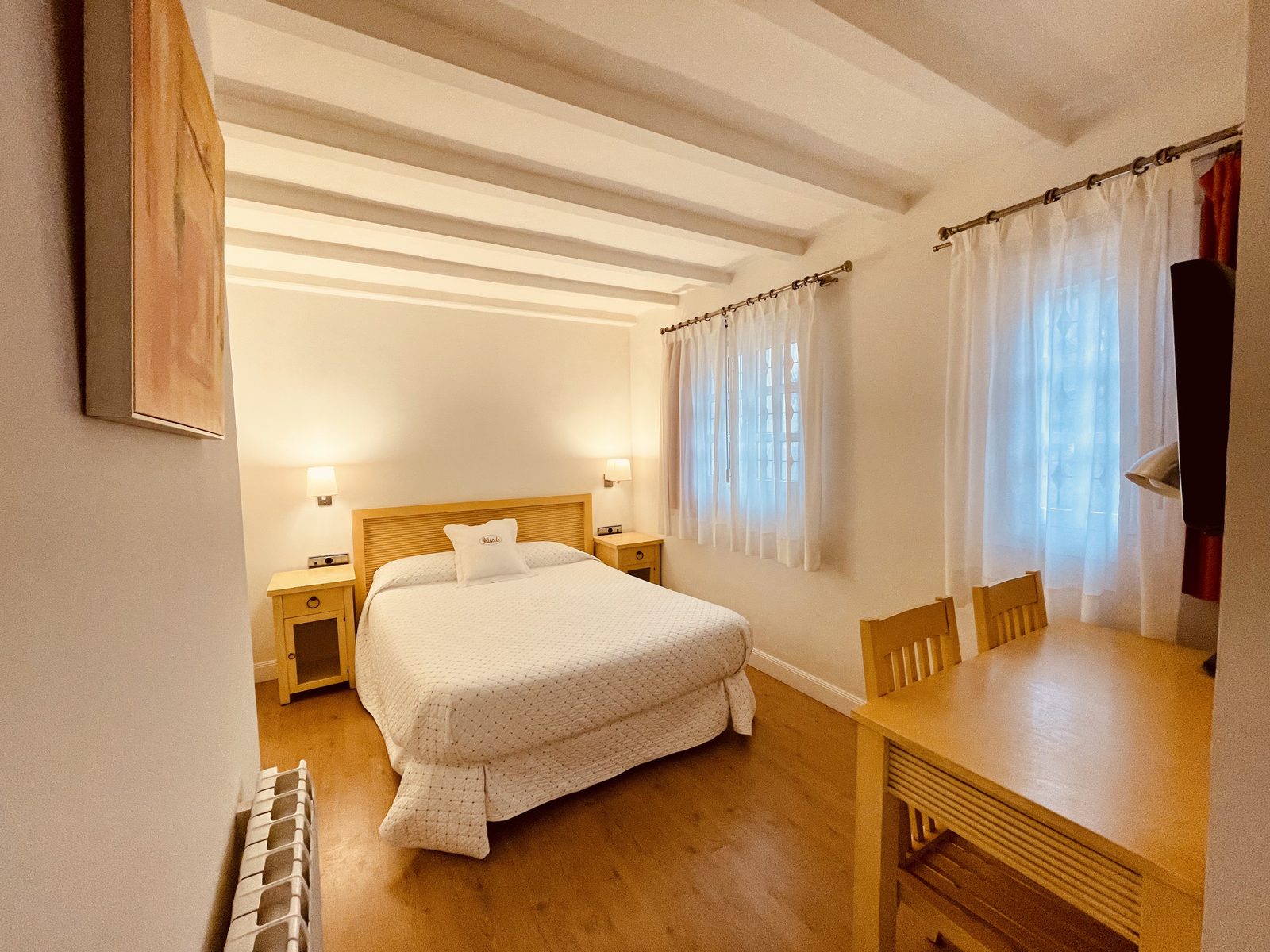 Chambre double avec lit double
