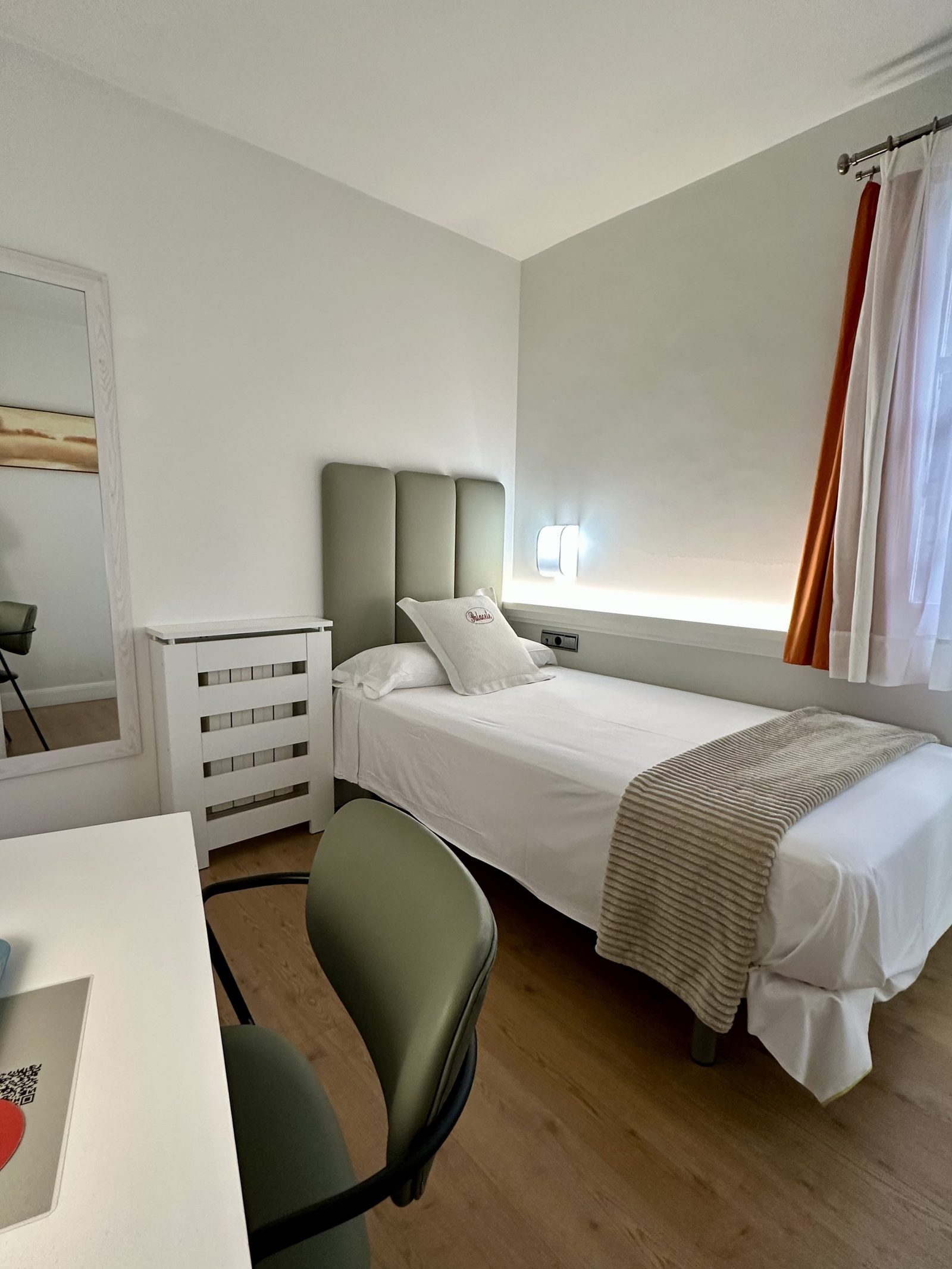 Chambre simple rénovée de l'Hotel Palacete